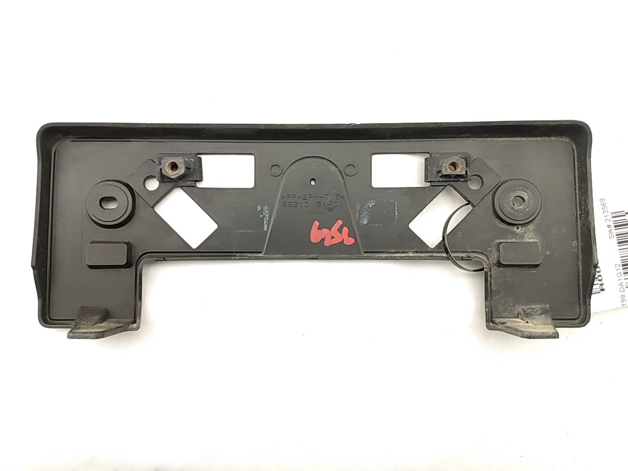 Nissan Leaf Front License Plate Bracket