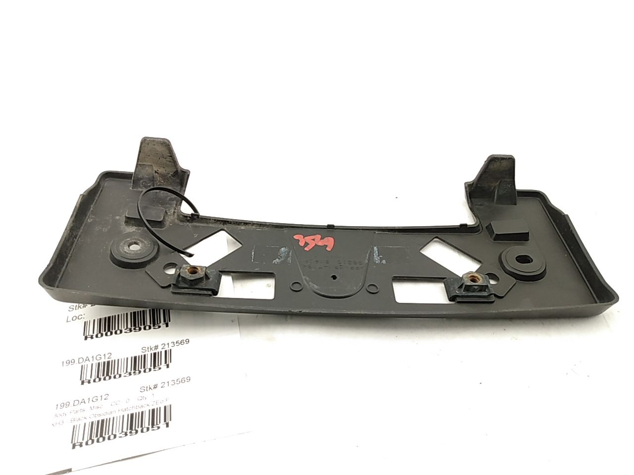 Nissan Leaf Front License Plate Bracket