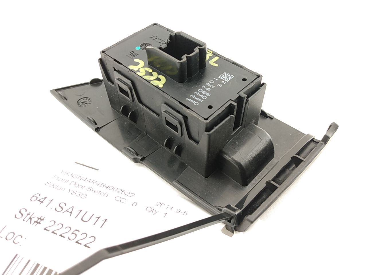 Saab 9-5 Rear Left Door Window Switch