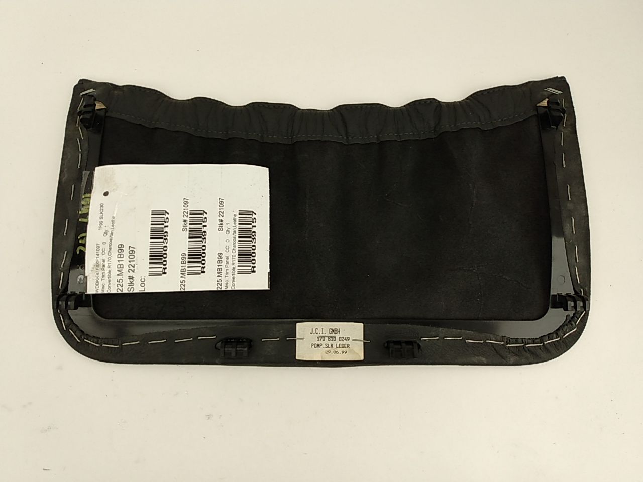 Mercedes SLK230 Rear Center Storage Pocket