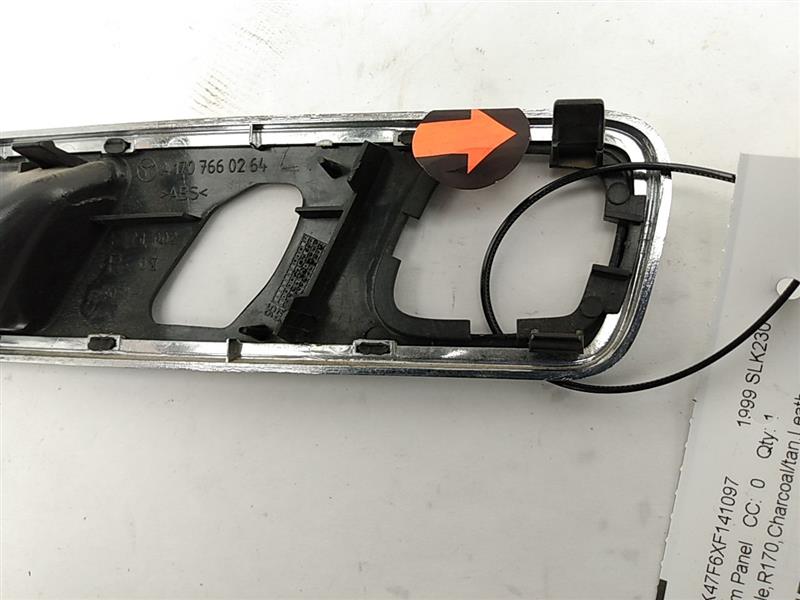 Mercedes SLK230 Front Right Door Switch Trim