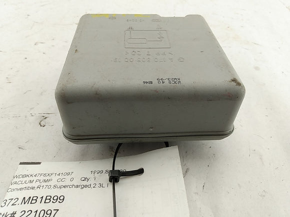 Mercedes SLK230 Vacuum Valve Pump Tank