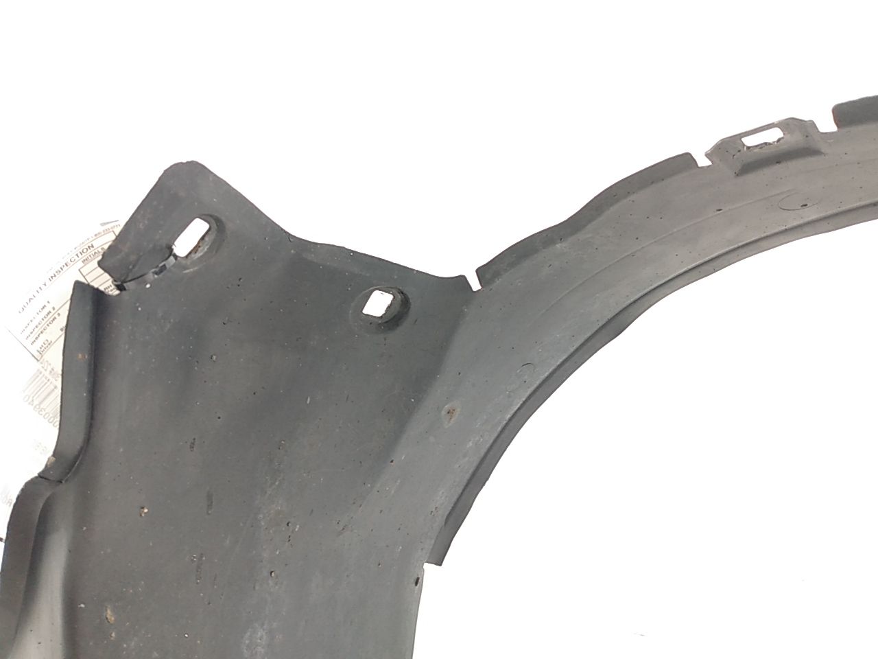 Mercedes SLK230 Left Front Fender Liner