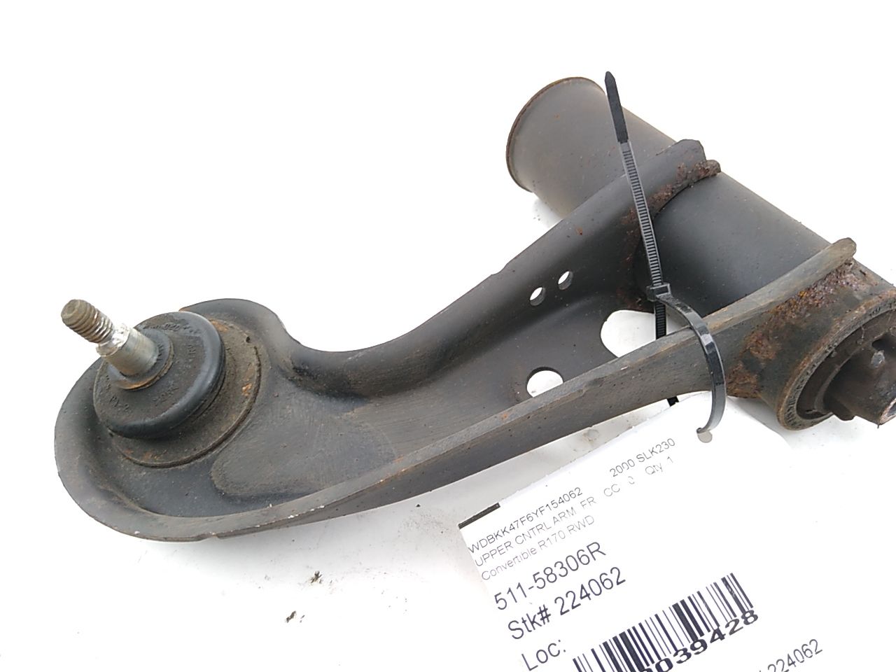 Mercedes SLK230 Right Front Upper Control Arm