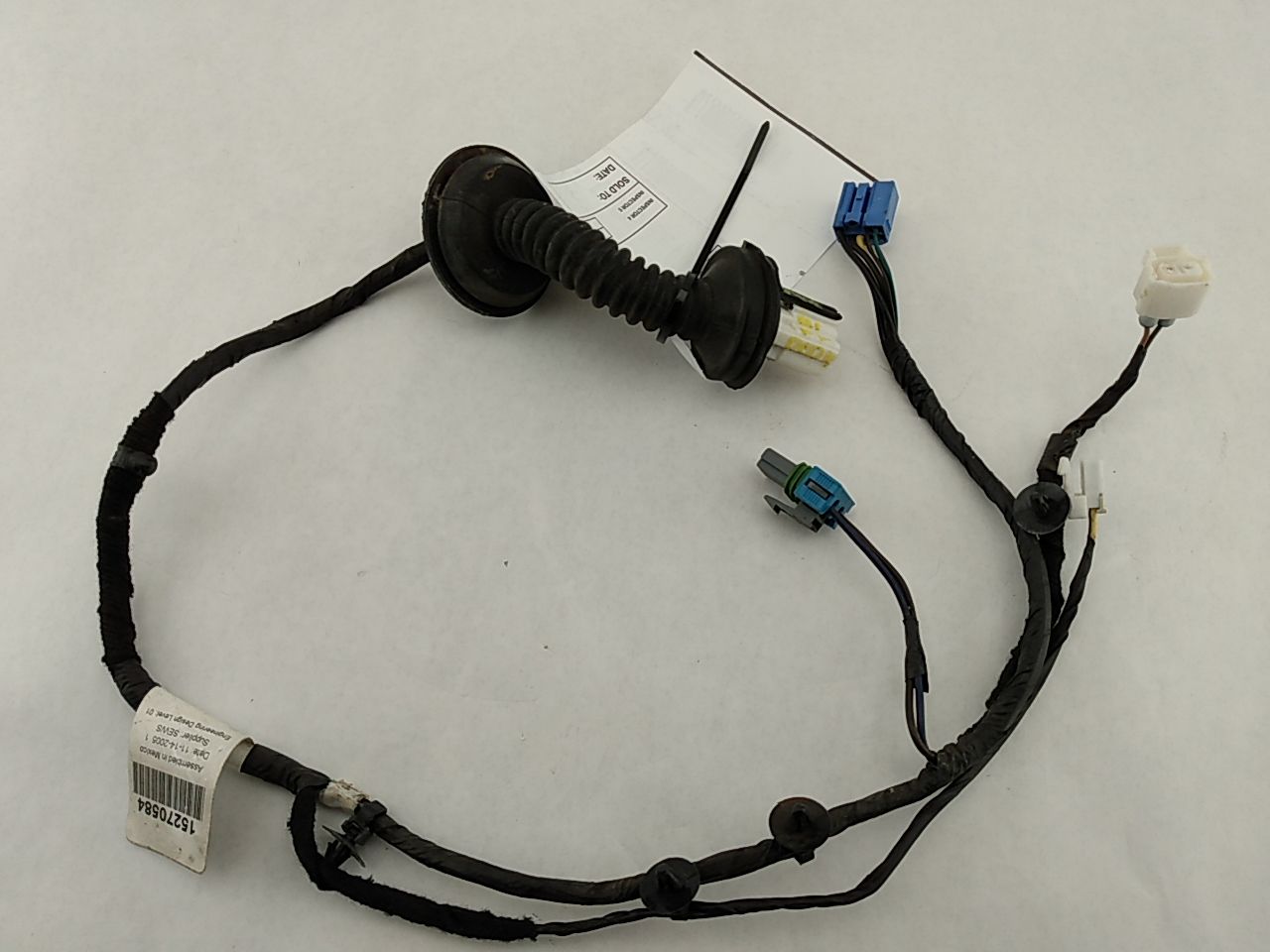 Hummer H3 Rear Left Door Wire Harness