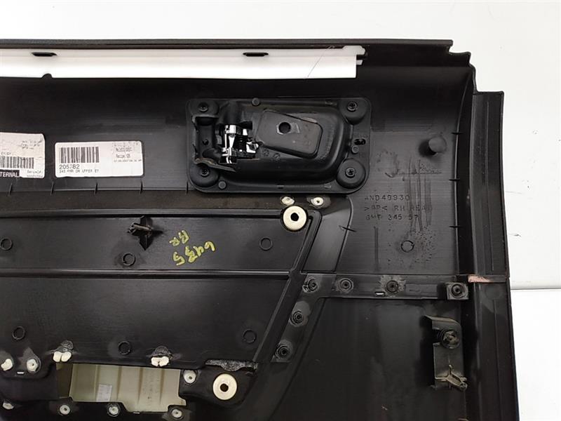 Hummer H3 Right Rear Door Panel