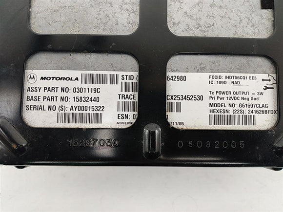 Hummer H3 OnStar Communication Module