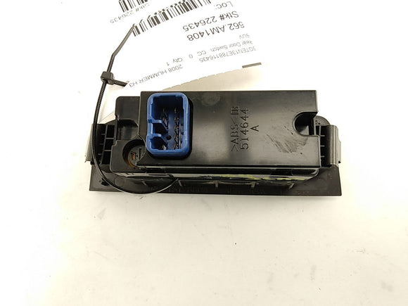 Hummer H3 Rear Right Door Window Switch