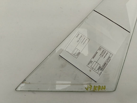 Porsche 914 Front Left Door Vent Glass