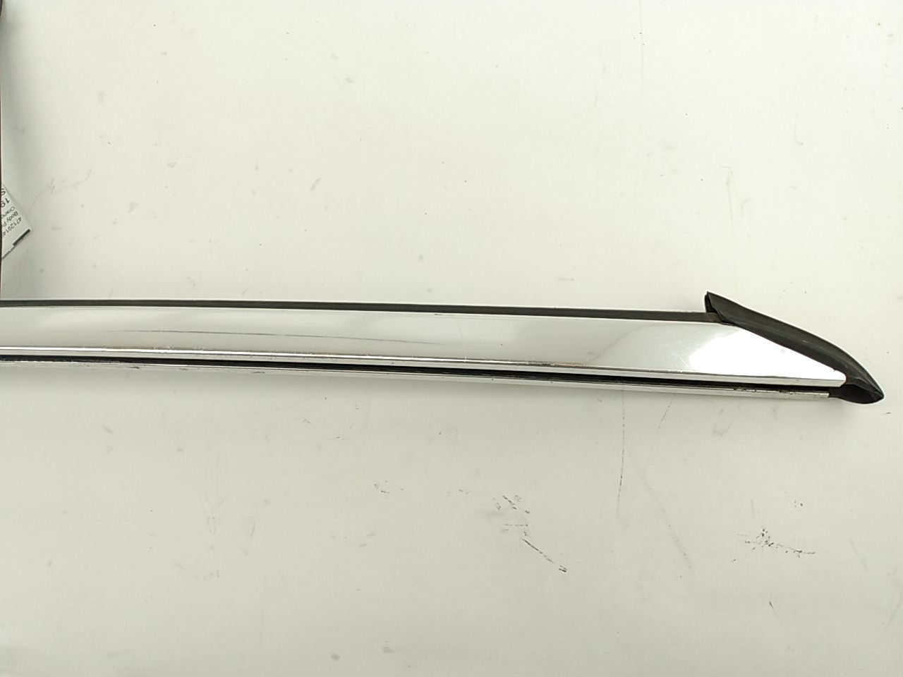 Porsche 914 Front Left Chrome Door Moulding