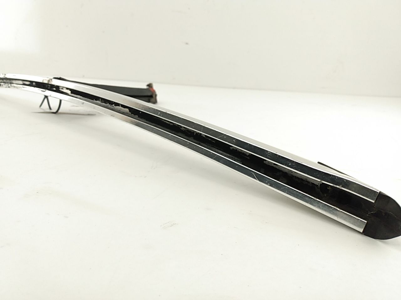 Porsche 914 Front Left Chrome Door Moulding