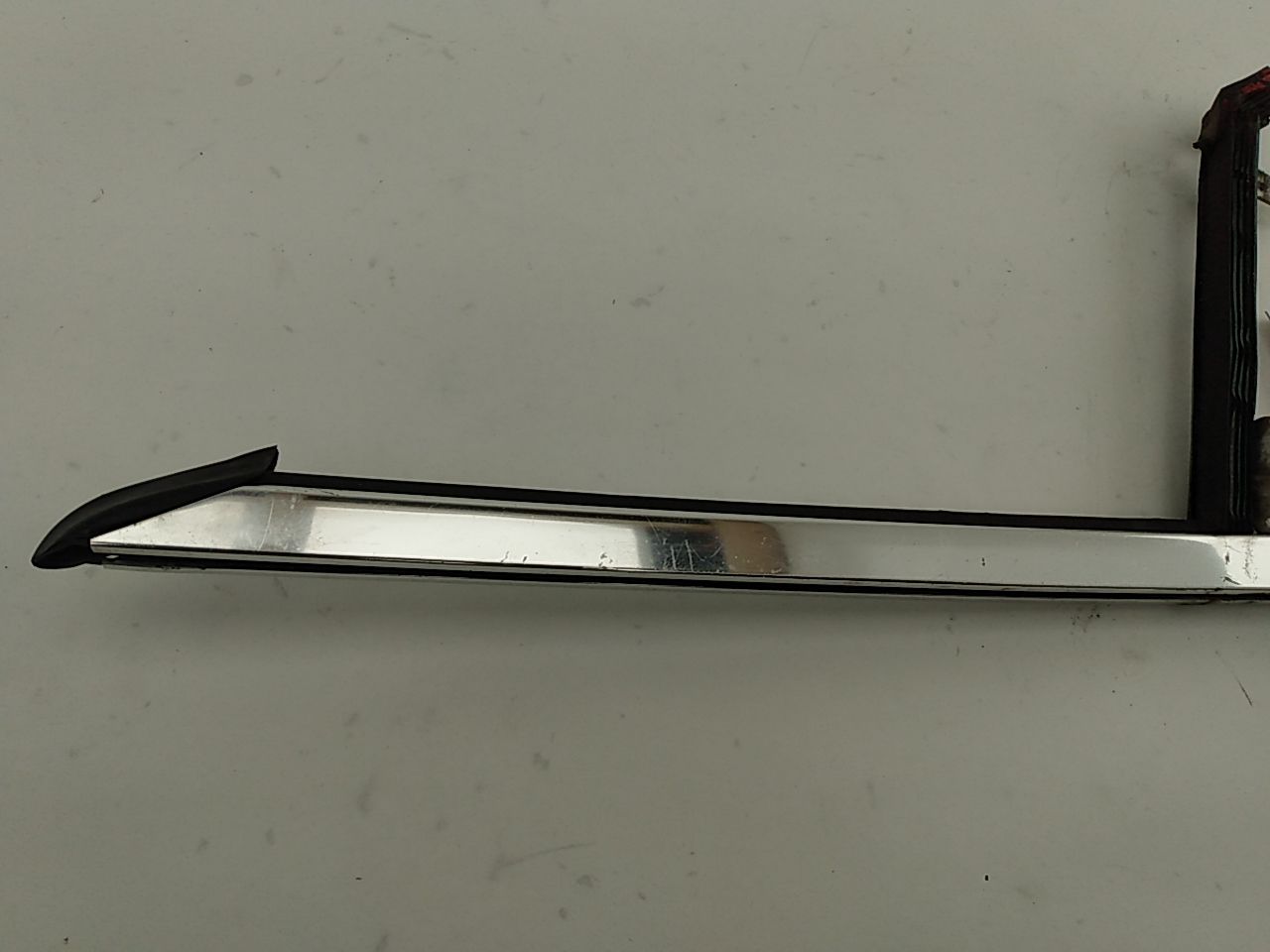 Porsche 914 Front Left Chrome Door Moulding