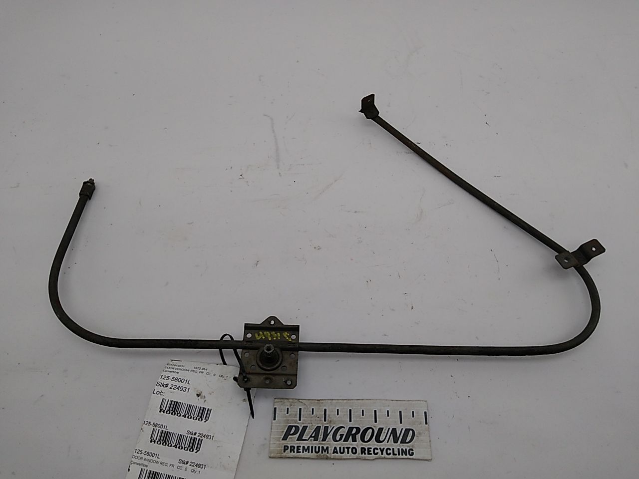 Porsche 914 Front Left Window Regulator