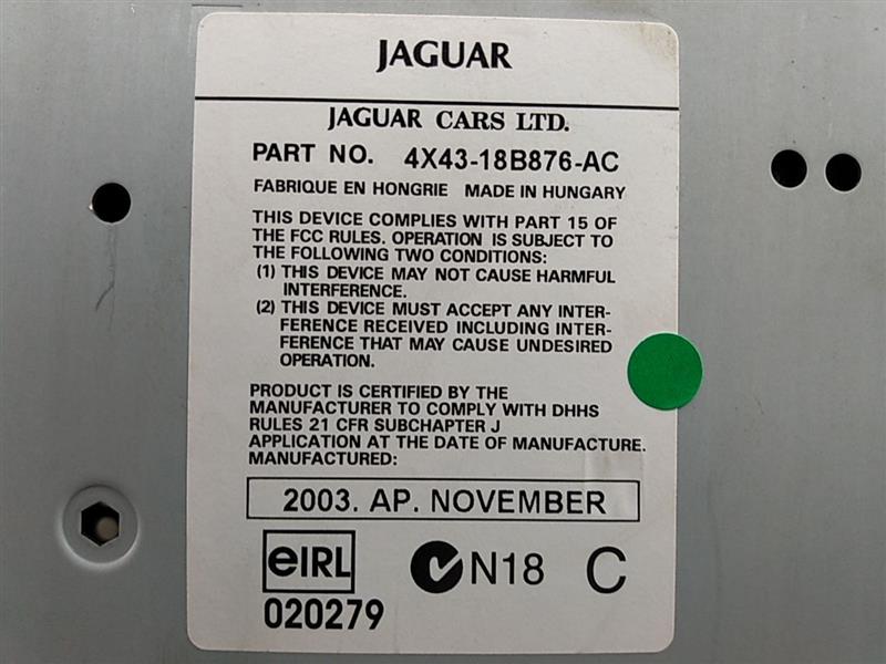 Jaguar X Type Radio/Stereo **AS-IS**