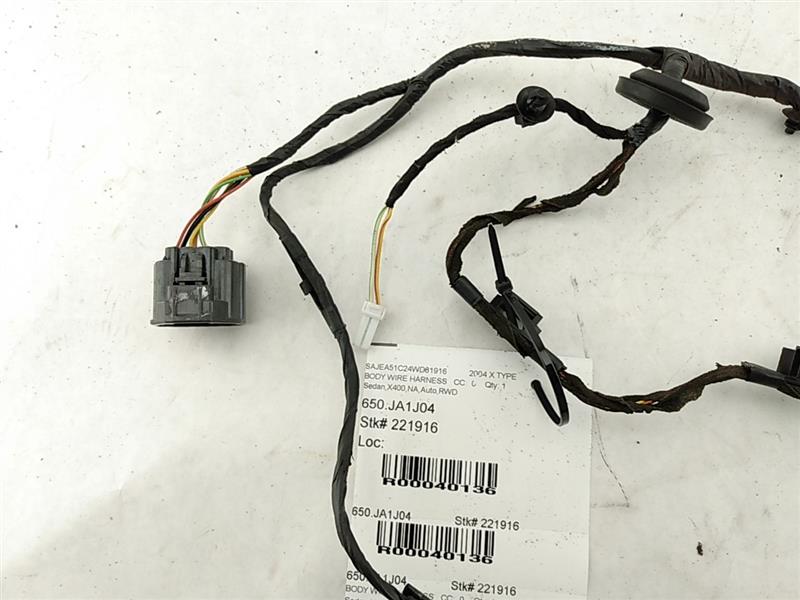 Jaguar X Type Rear Left Door Wire Harness - 0