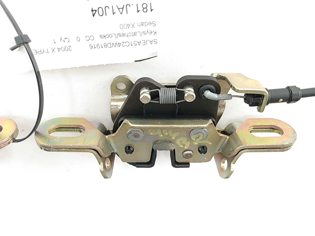 Jaguar X Type Rear Seat Latch Set