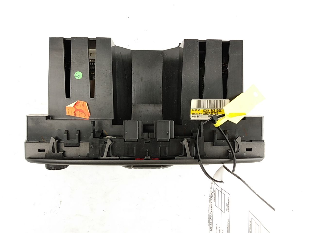 Jaguar X Type Temperature Control Module **AS-IS**