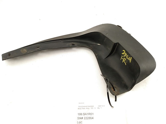 Saab 9-3 Front Right Splash Shield