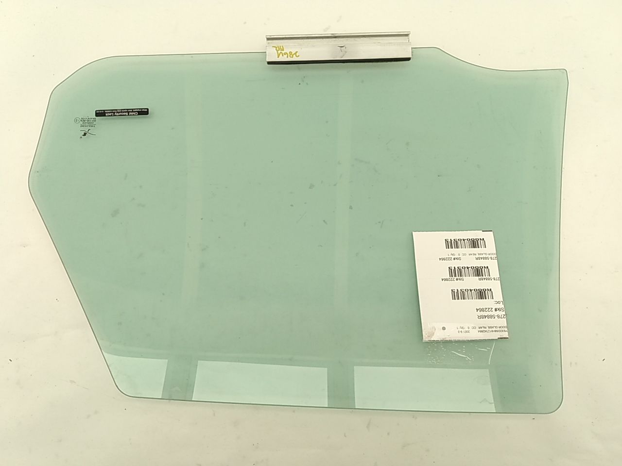 Saab 9-3 Rear Right Door Glass