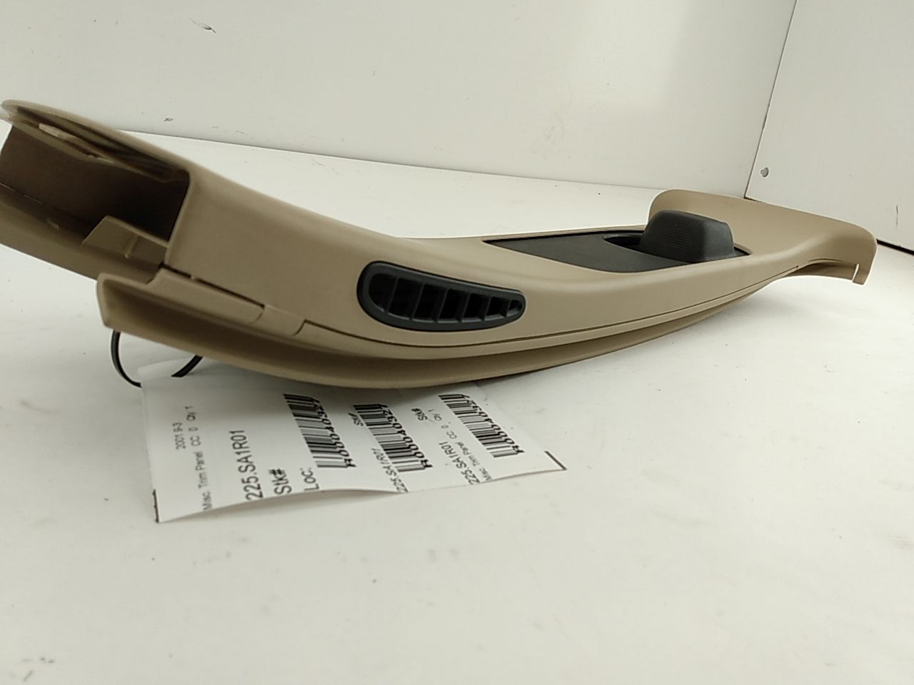 Saab 9-3 Passenger Right Rear Interior C Pillar Trim Panel