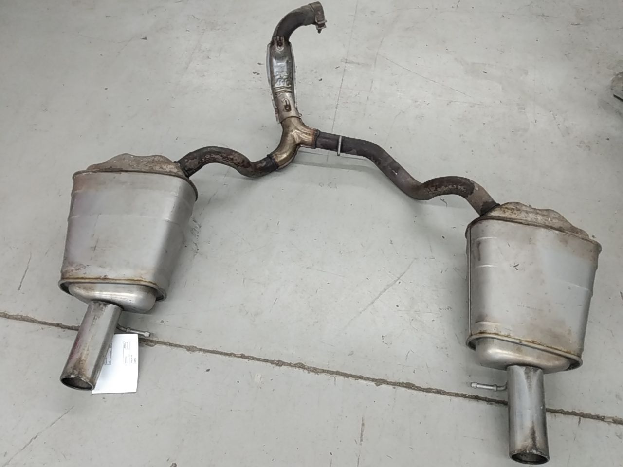 Jaguar X Type Muffler Assembly