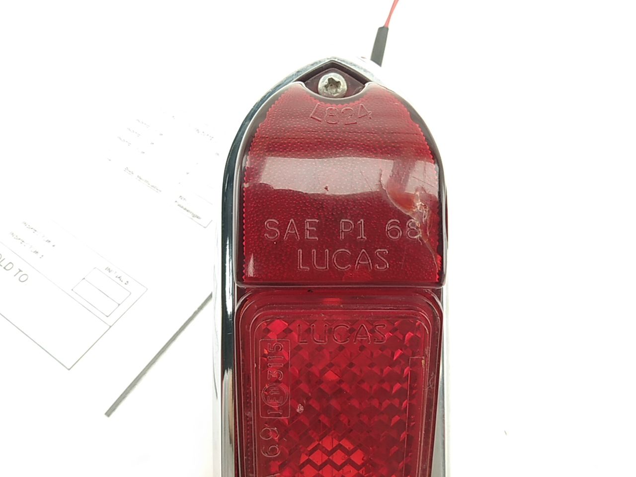 Jaguar XJ6 Rear Left Side Marker Lamp