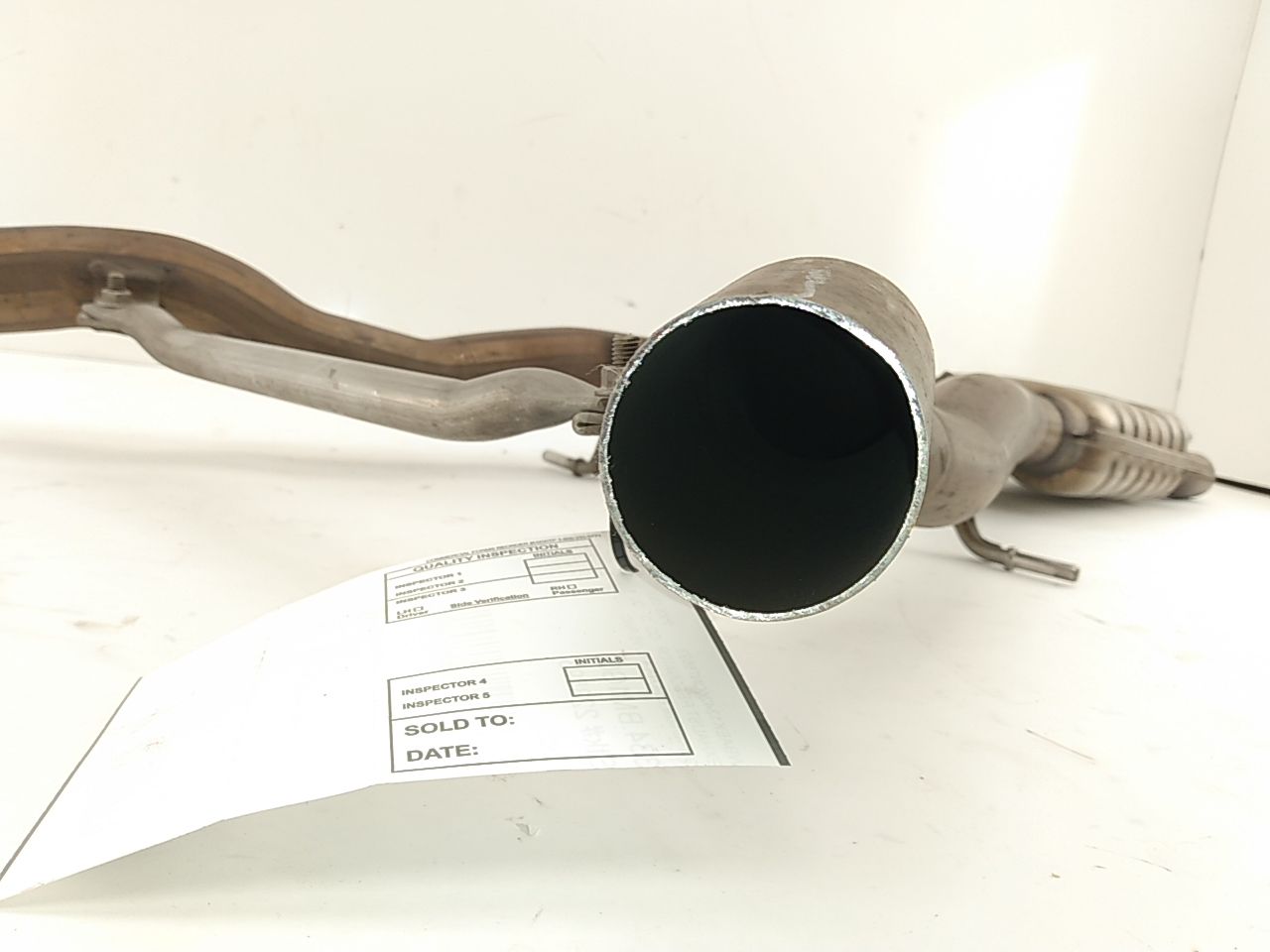 BMW 650I Rear Exhaust Resonator