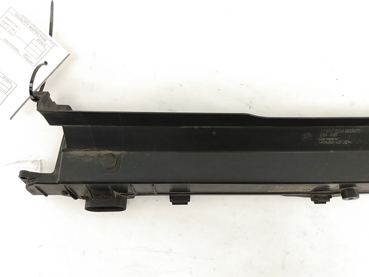 BMW 650I Upper Radiator Support