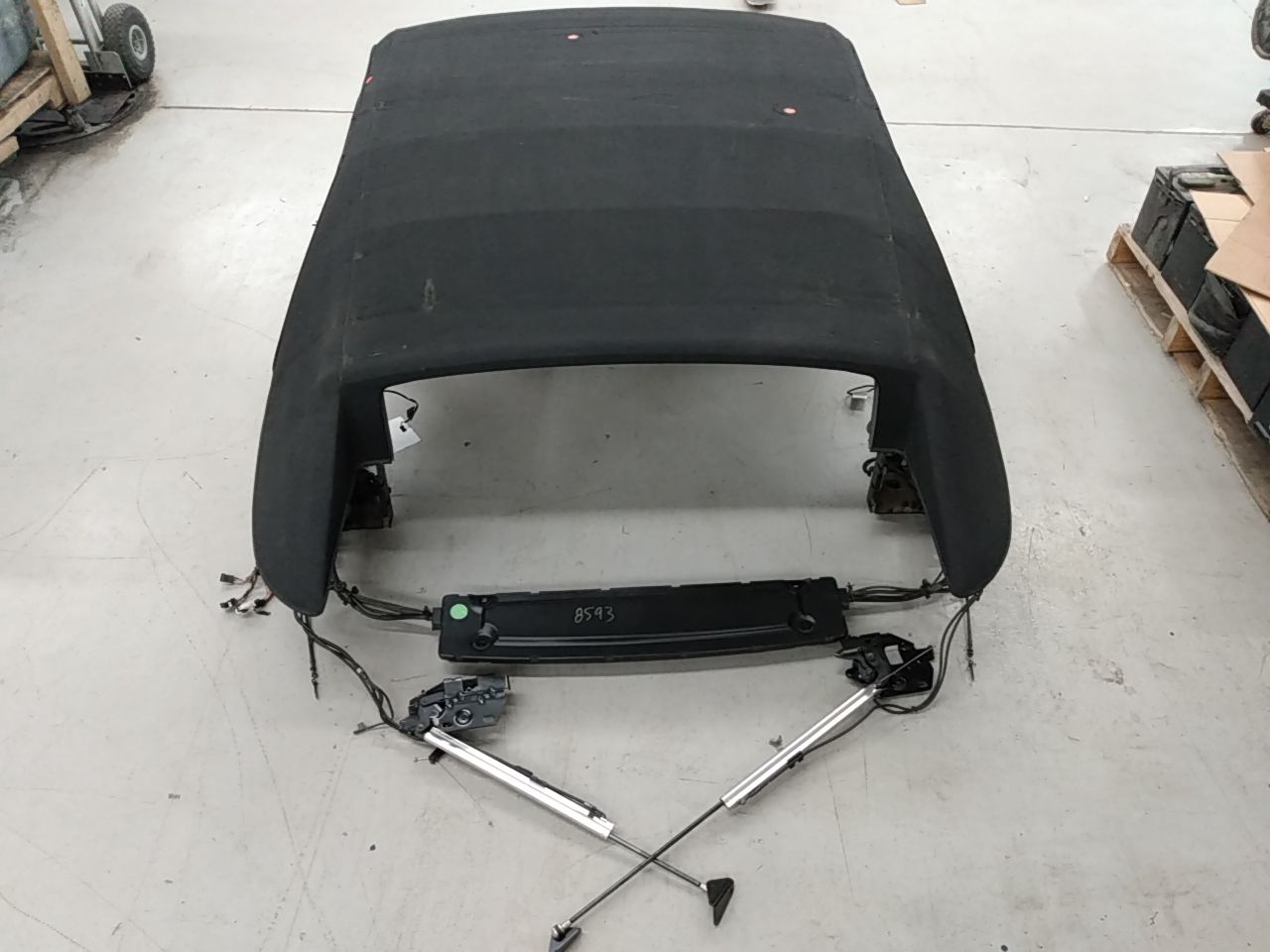 BMW 650I Convertible Roof Assembly