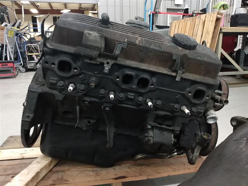 Chevrolet Corvette Engine Long Block Assembly For Rebuild