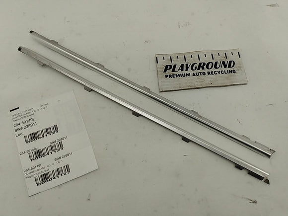 Saab 9-3 Rear Quarter Window Trim Set