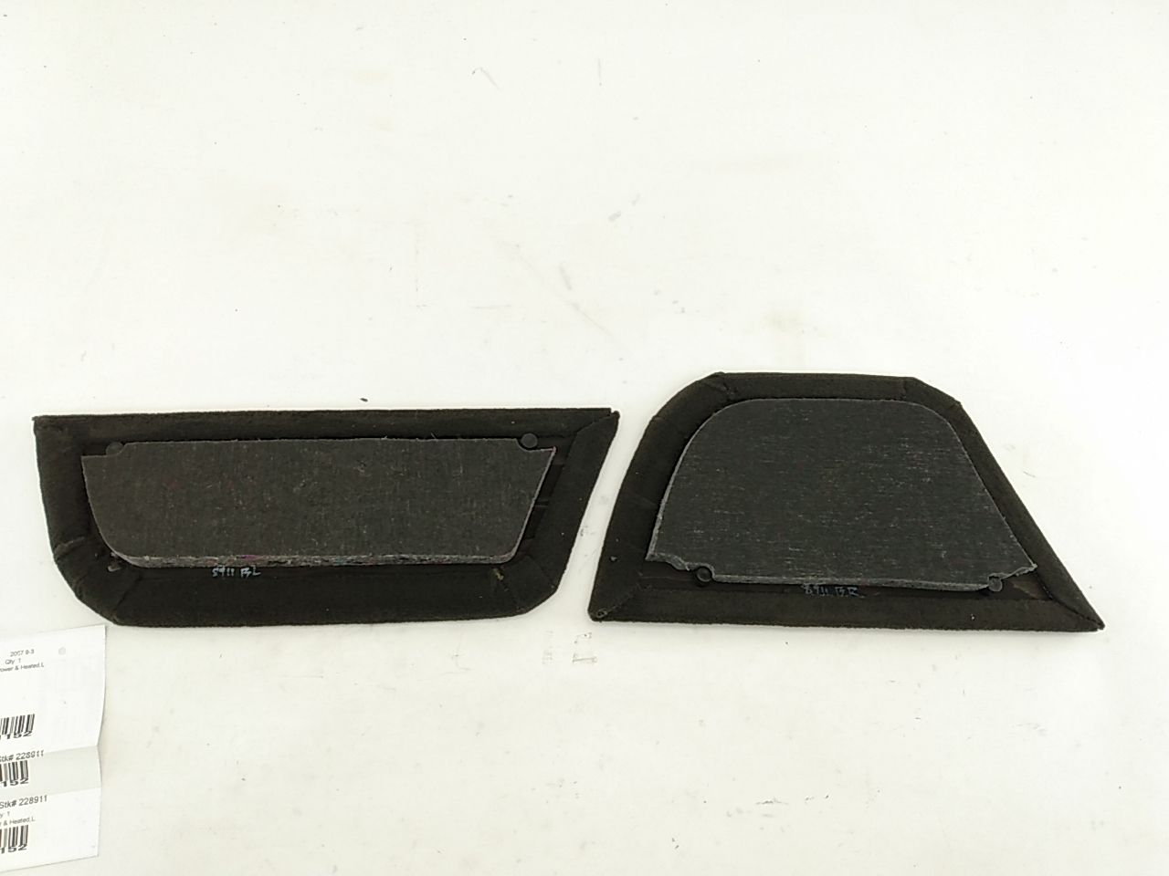 Saab 9-3 Rear Cargo Cover Panels