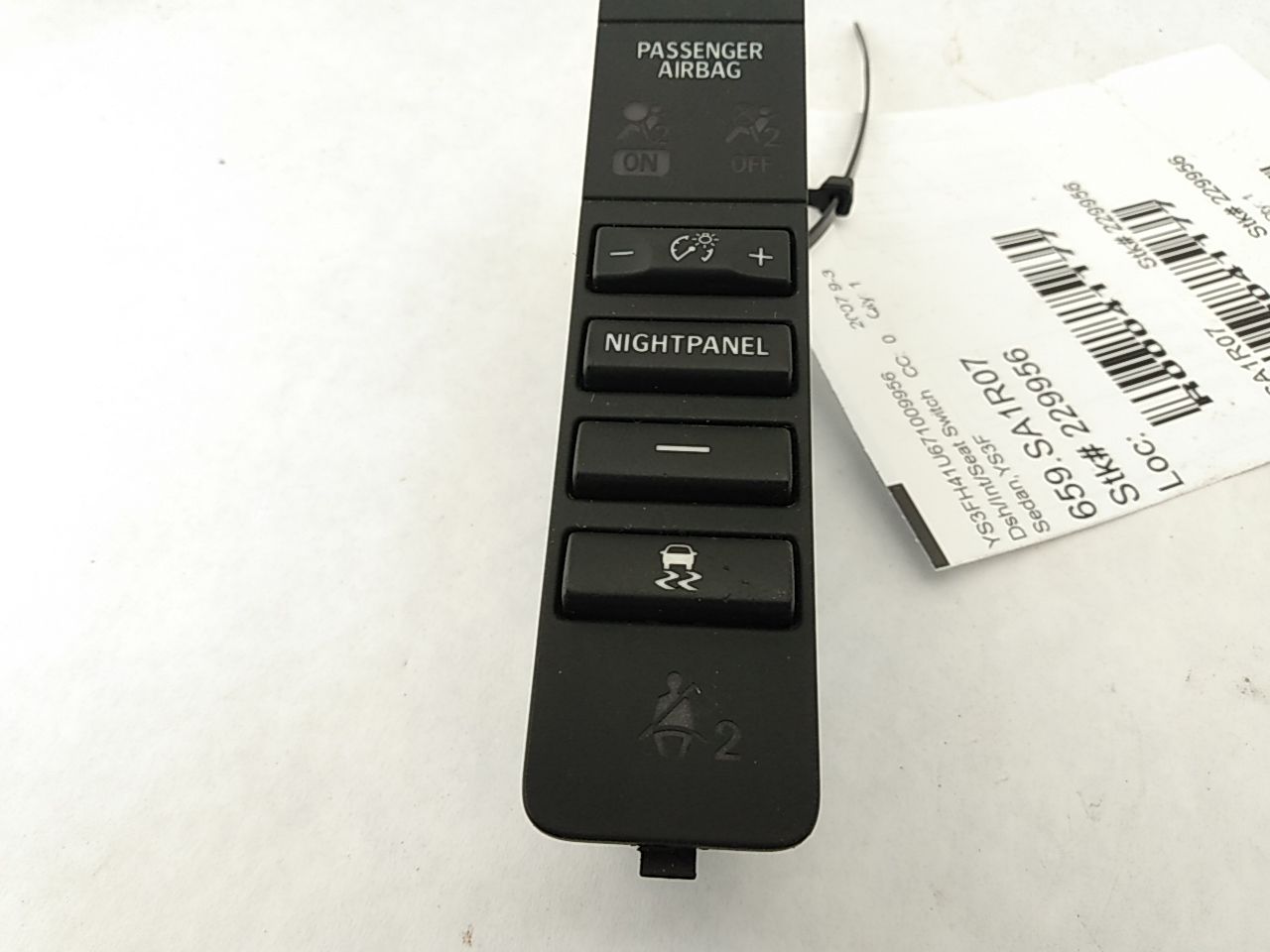 Saab 9-3 Dimmer Control Switch