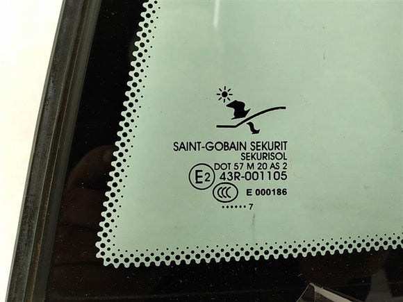 Saab 9-3 Left Rear Door Vent Window