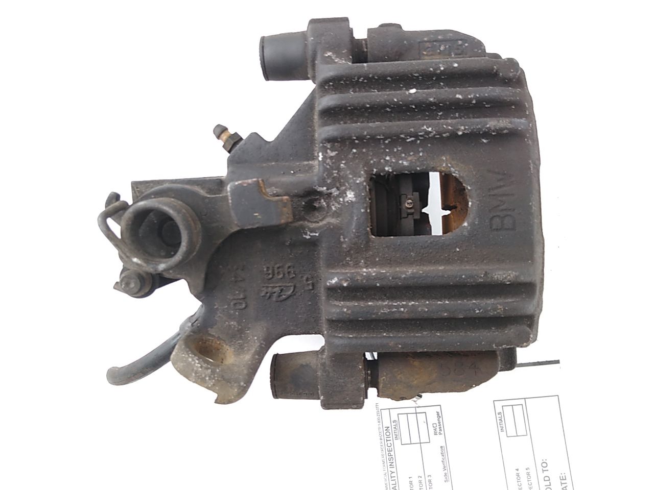 Mini Cooper S Rear Right Brake Caliper - 0