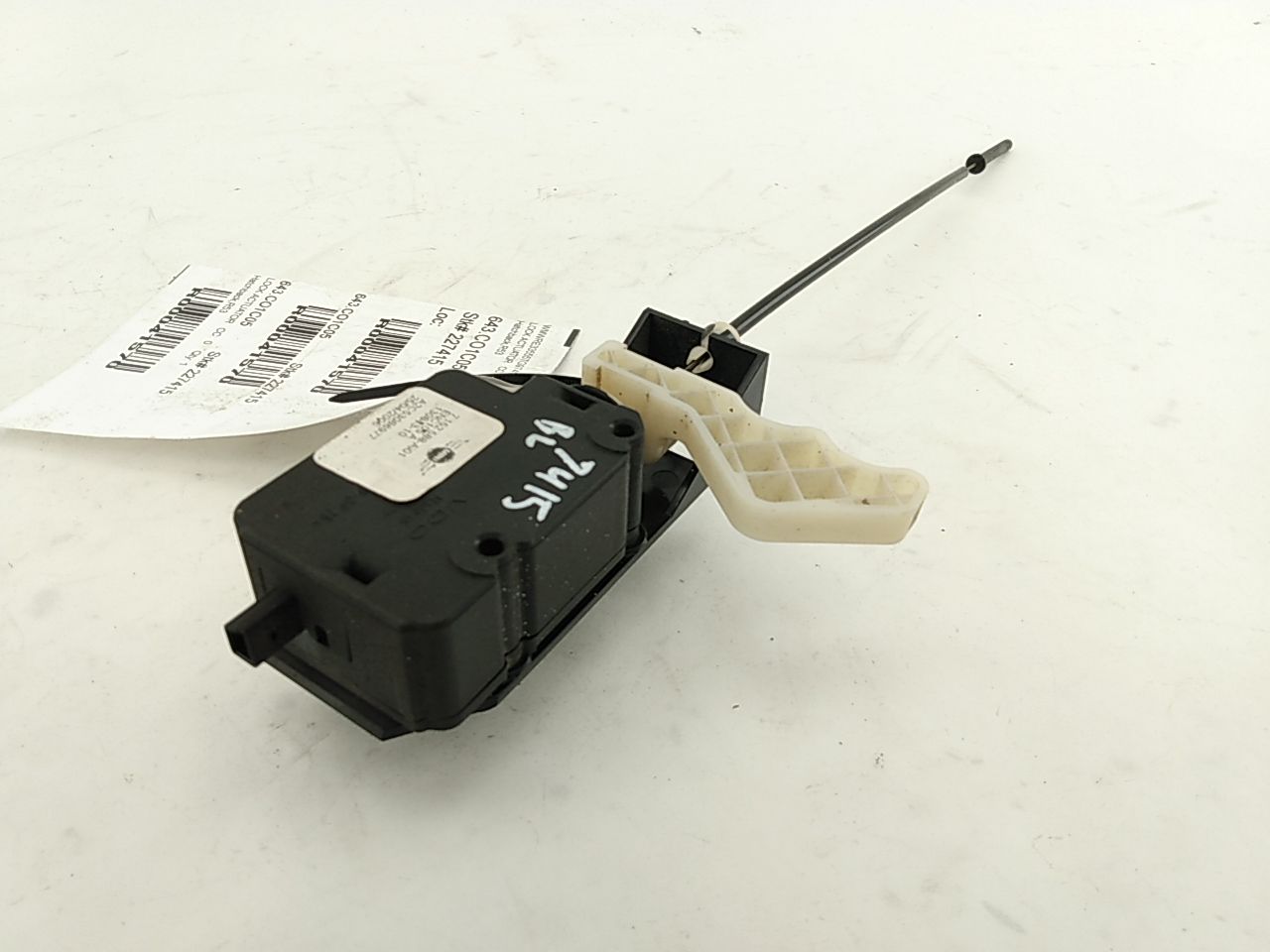 Mini Cooper S Fuel Door Actuator