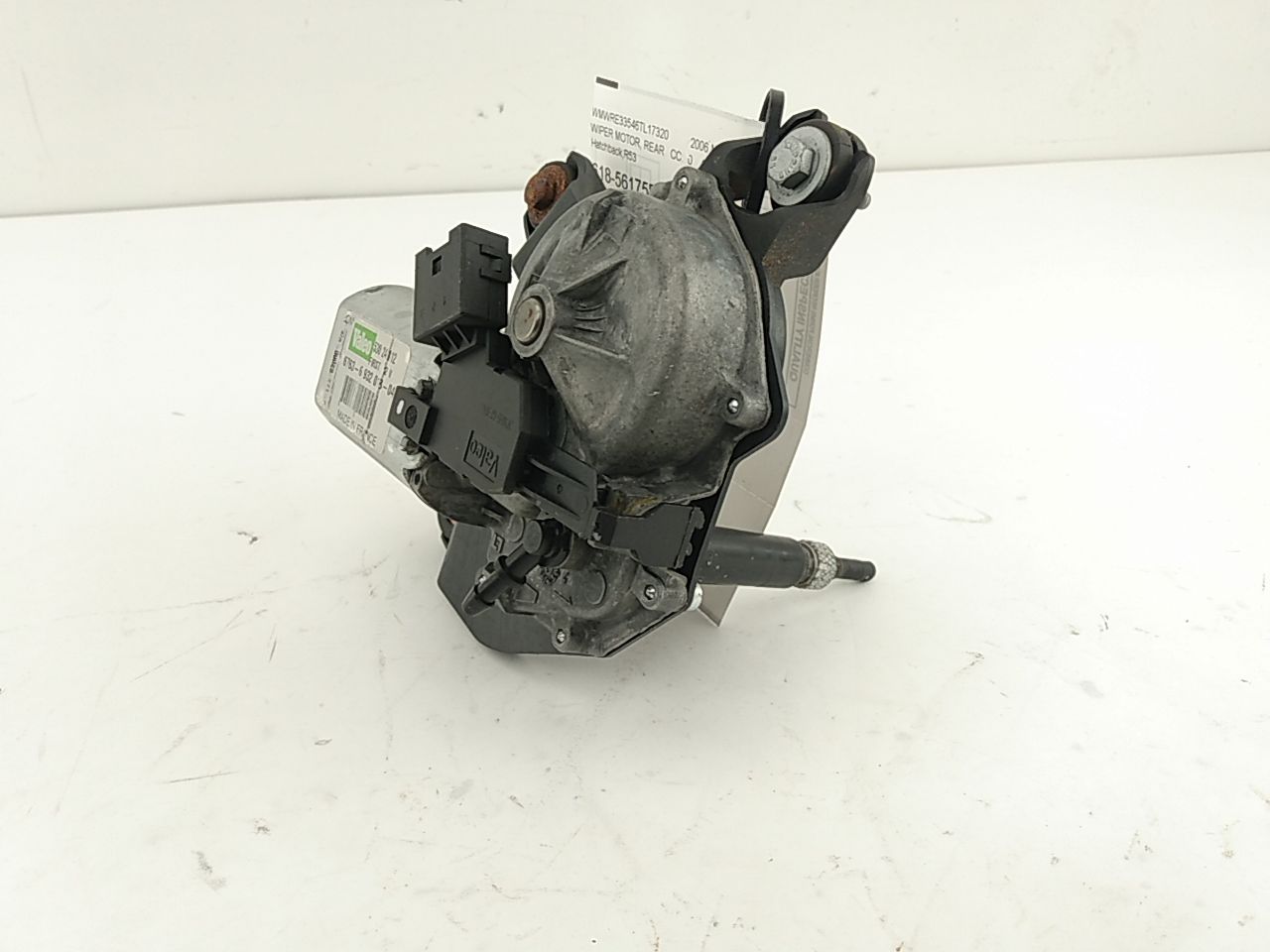 Mini Cooper S Rear Hatch Wiper Motor - 0