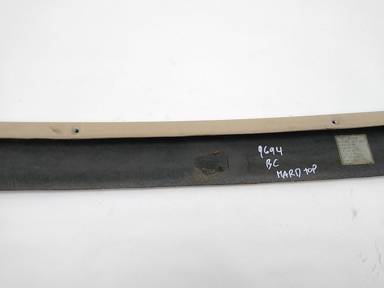 Mercedes SL320 Hard Top Rear Lower Trim Panel