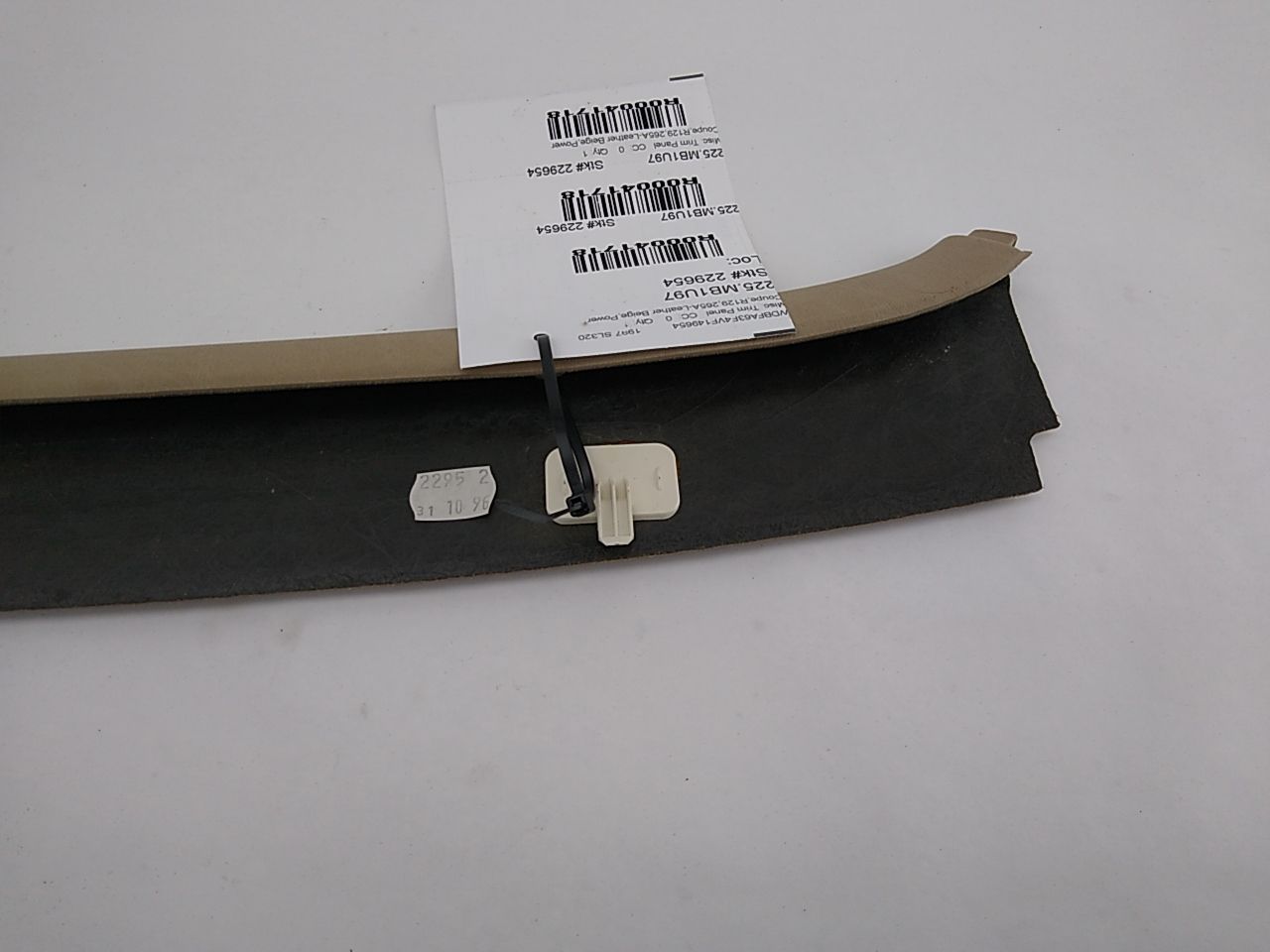 Mercedes SL320 Hard Top Rear Lower Trim Panel