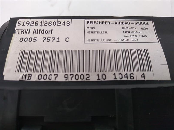 Mercedes SL320 Front Right Air Bag