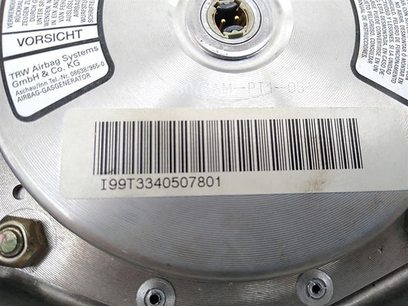 Mercedes SL320 Steering Wheel Air Bag