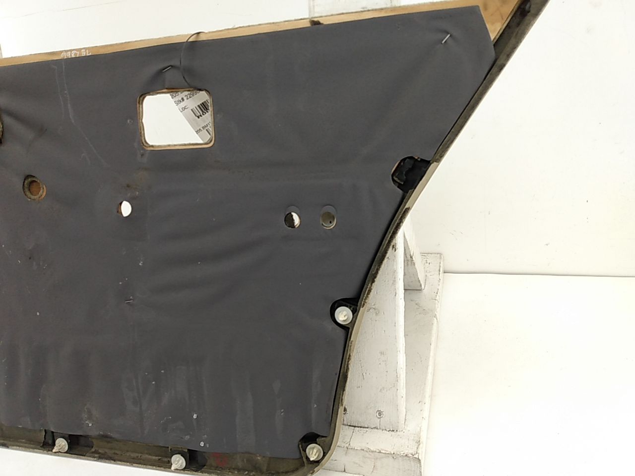 BMW 533I Rear Left Door Trim Panel