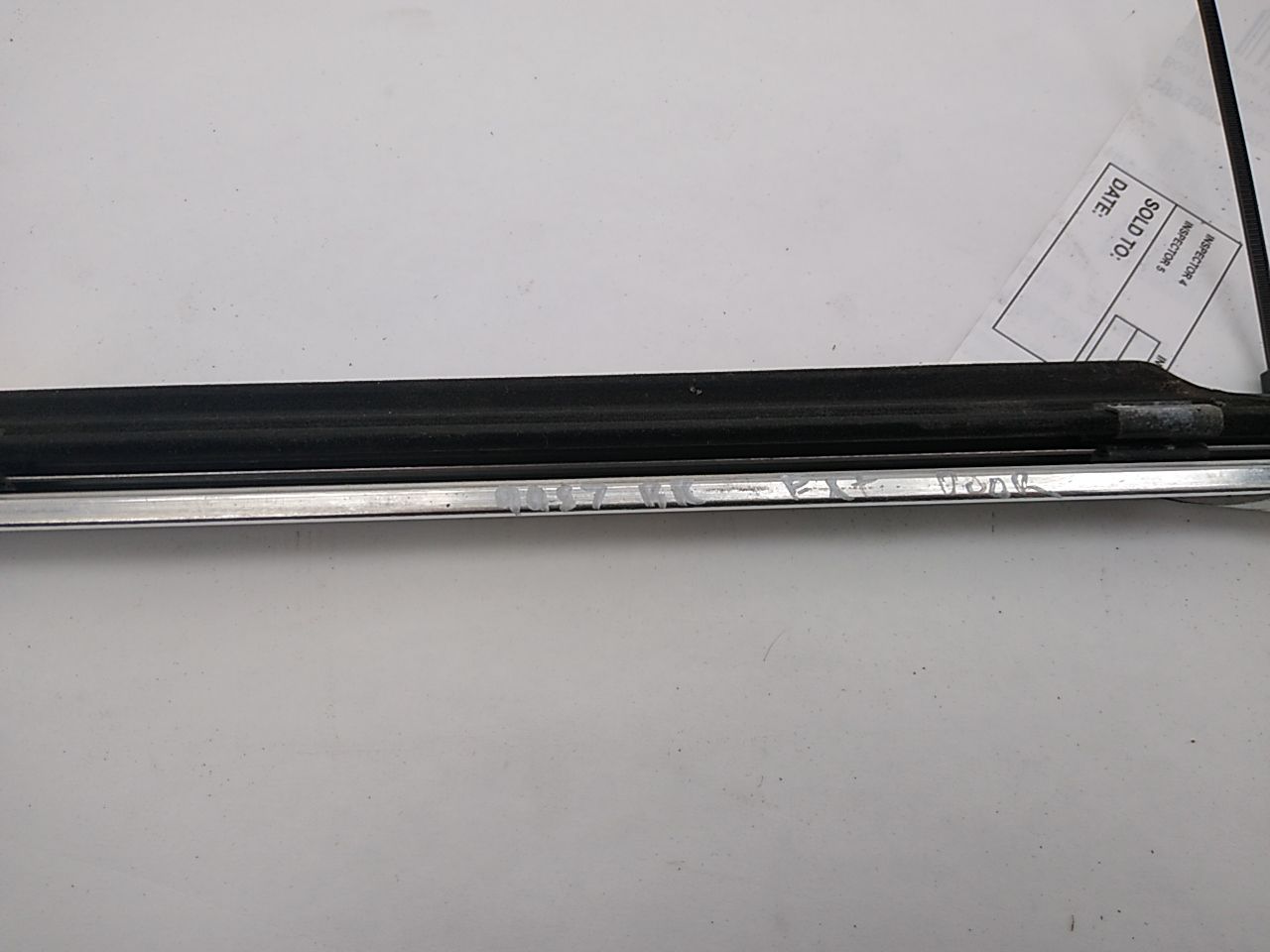 BMW 533I Rear Right Exterior Window Sweep