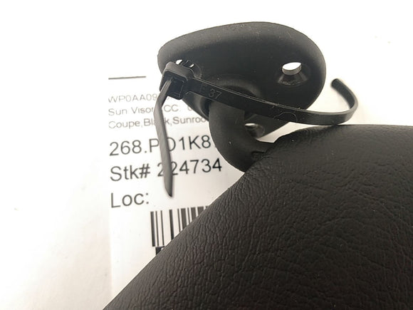 Porsche 924 Front Right Sun Visor