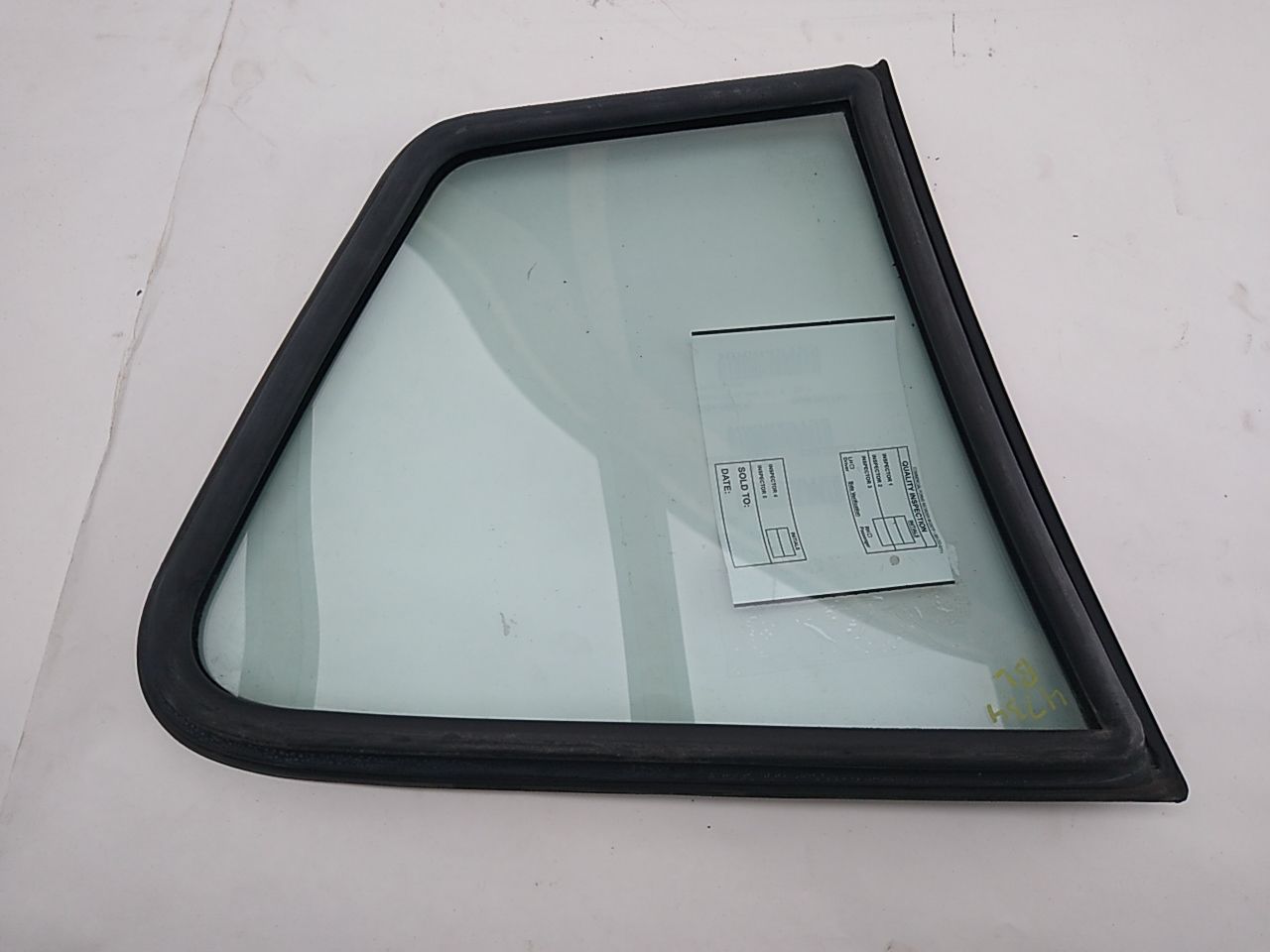 Porsche 924 Rear Left Quarter Glass - 0