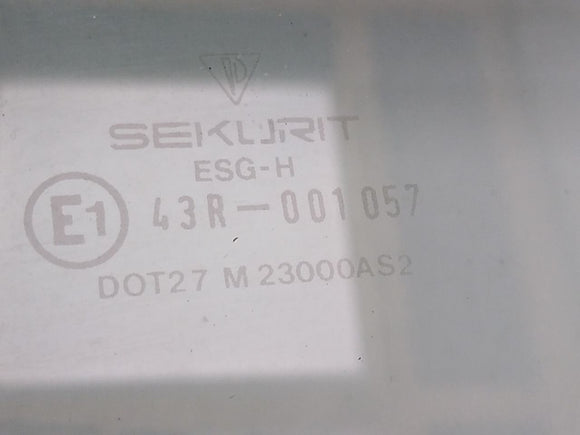 Porsche 924 Rear Left Quarter Glass