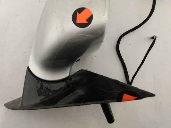 Volkswagen Phaeton Front Right Side View Mirror Cracked Mirror