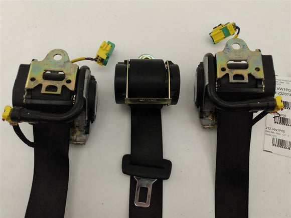 Volkswagen Phaeton Rear Seat Belts And Retactors