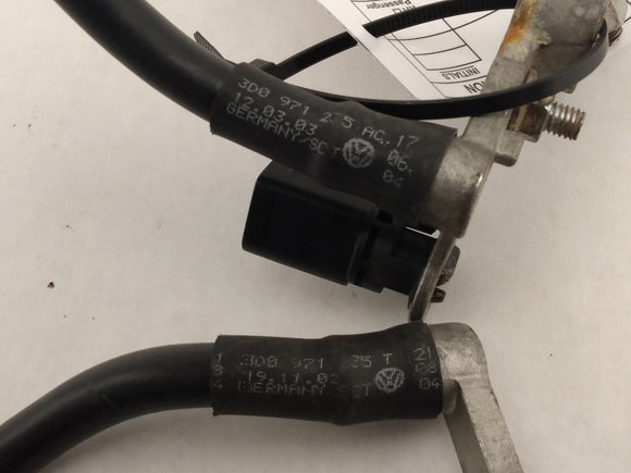 Volkswagen Phaeton Set Of Battery Cables