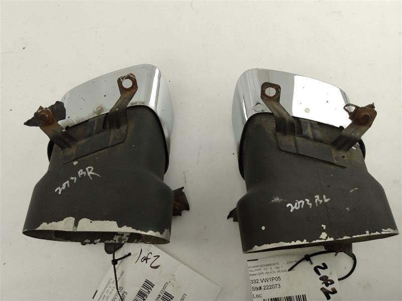 Volkswagen Phaeton Pair Of Exhaust Tips